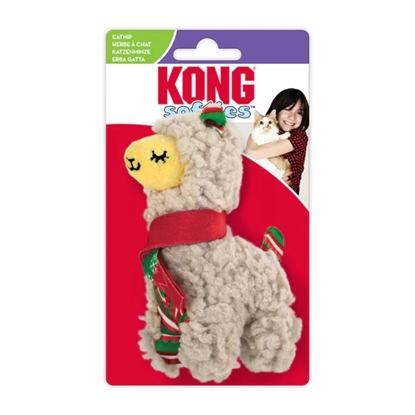 Picture of KONG® Holiday Softies Scrattles Llama Toy